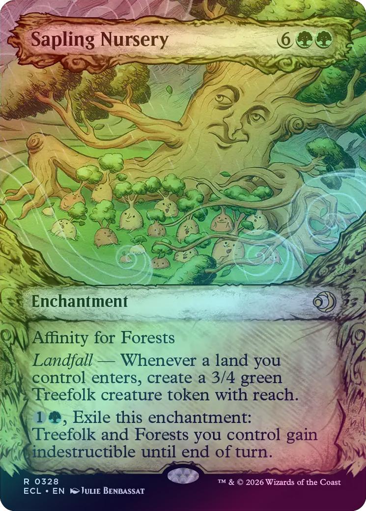 Sapling Nursery - Fable Frame Showcase (Foil) (ECL)
