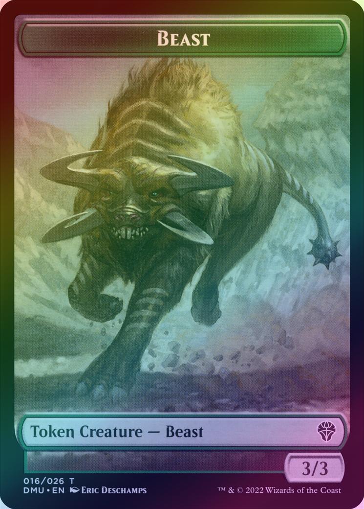 Saproling // Beast Token (Foil) (TDMU) - Image 2