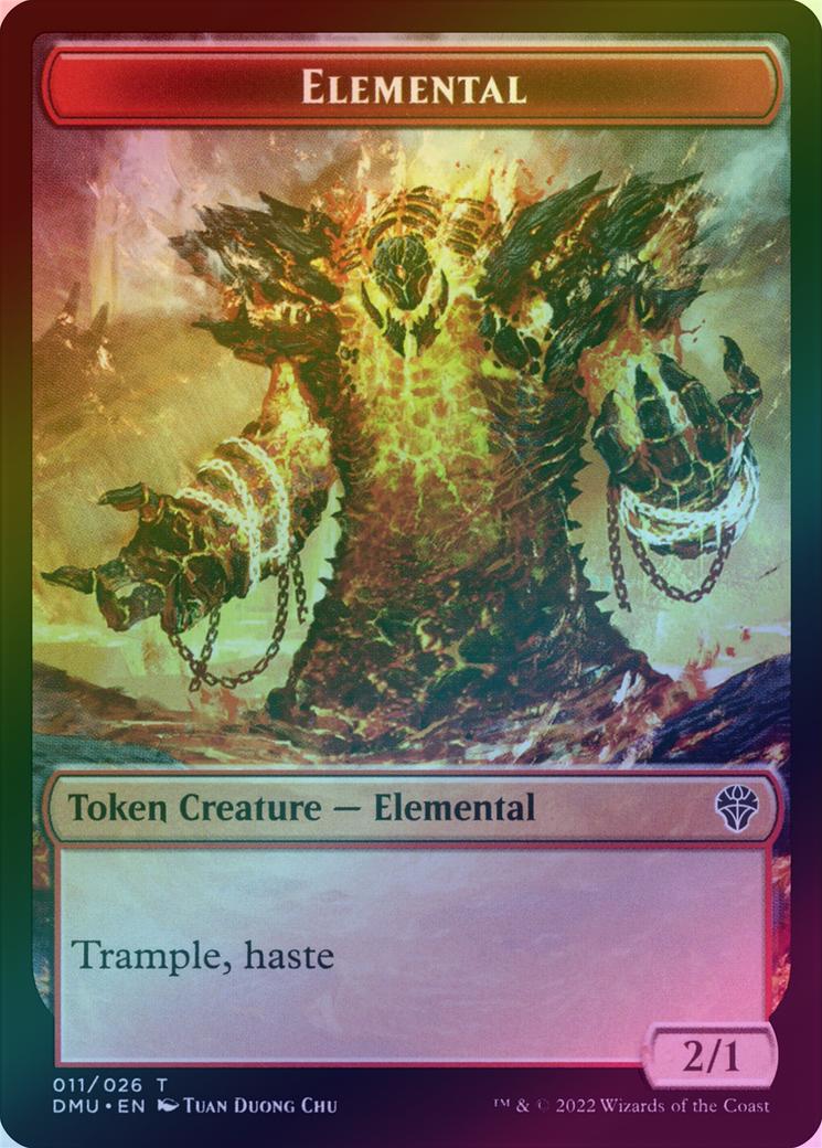 Saproling // Elemental Token (Foil) (TDMU) - Image 2