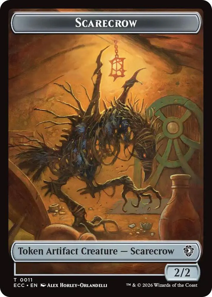 Saproling // Scarecrow Token (Foil) (TECC) - Image 2