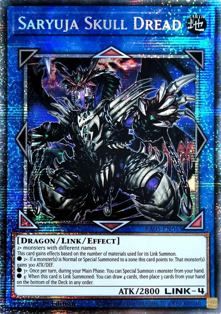 Saryuja Skull Dread - RA05-EN053 - Starlight Rare - 1st Edition