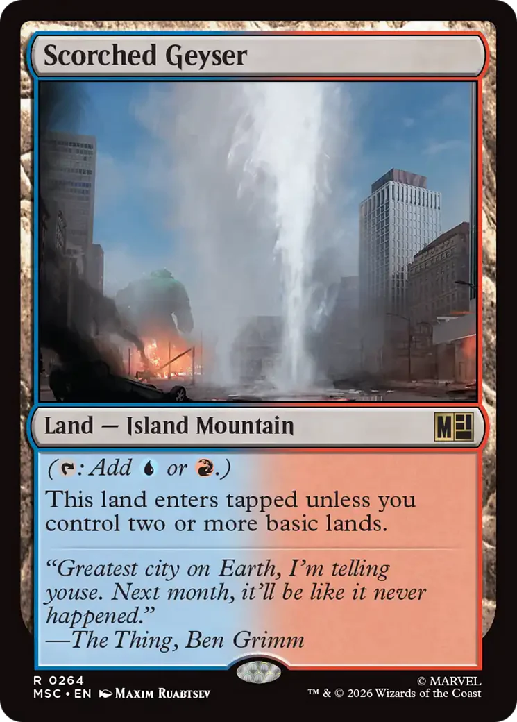 Scorched Geyser (MSC)