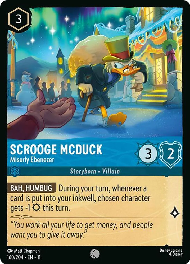 Scrooge McDuck (Miserly Ebenezer) - 160/204 - Common