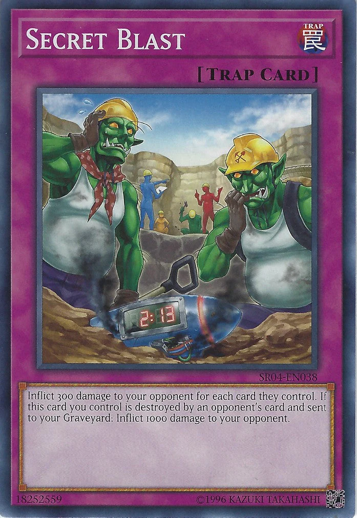 Secret Blast - SR04-EN038 - Common - Unlimited