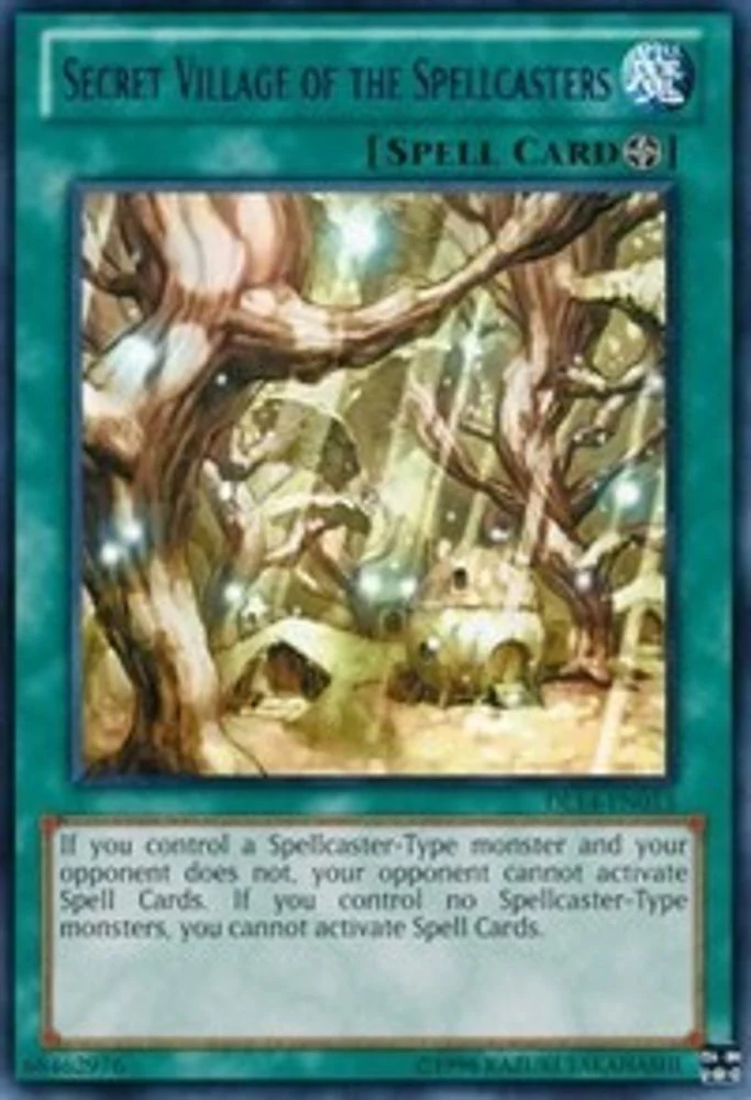 Secret Village of the Spellcasters (Blue) - DL14-EN013 - Rare