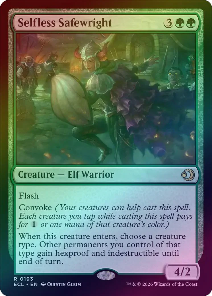 Selfless Safewright (Foil) (ECL)