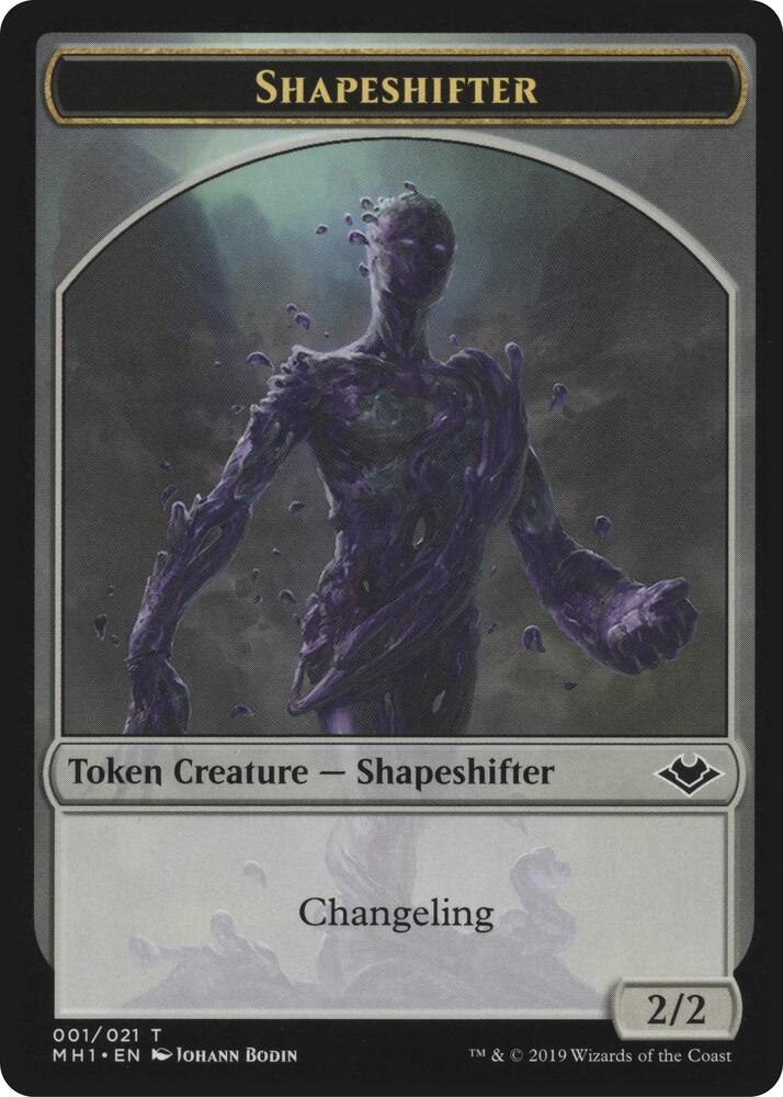 Serra the Benevolent Emblem // Shapeshifter Token (TMH1) - Image 2