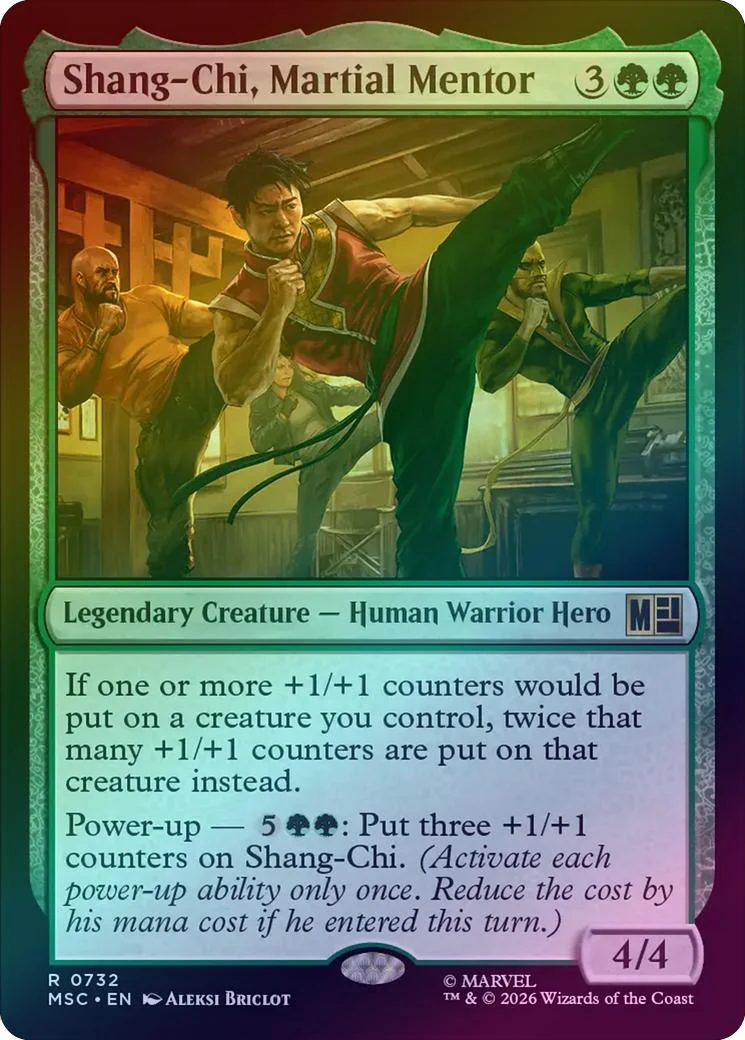 Shang-Chi, Martial Mentor (Foil) (MSC)