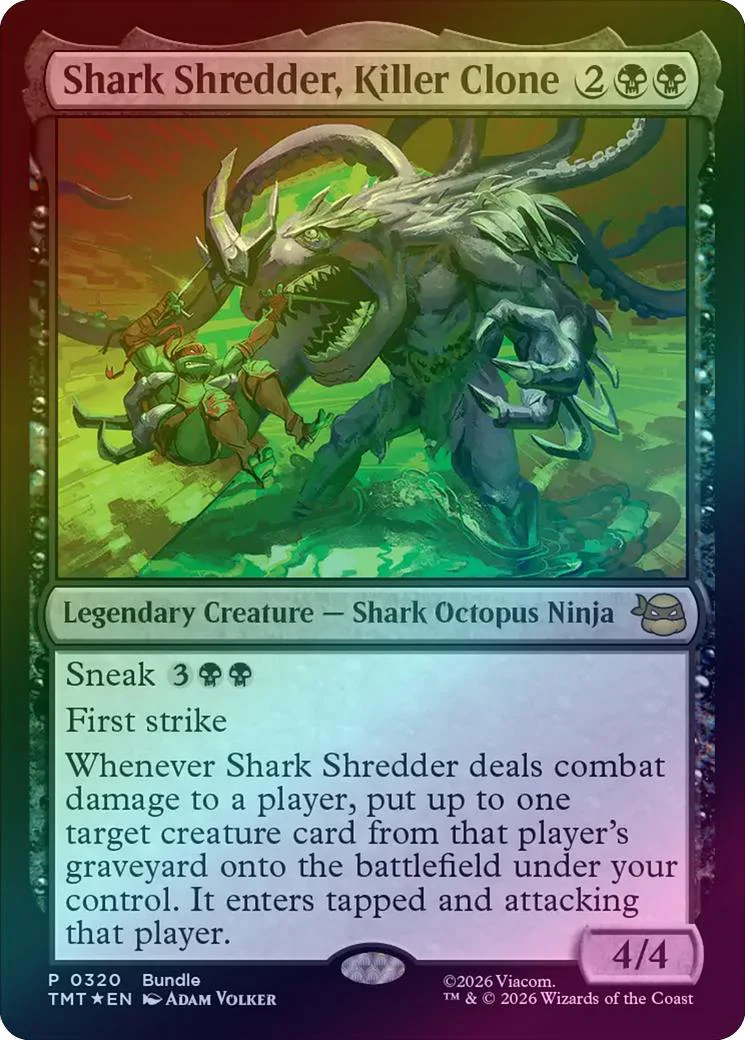 Shark Shredder, Killer Clone - Bundle Promo (Foil) (TMT)