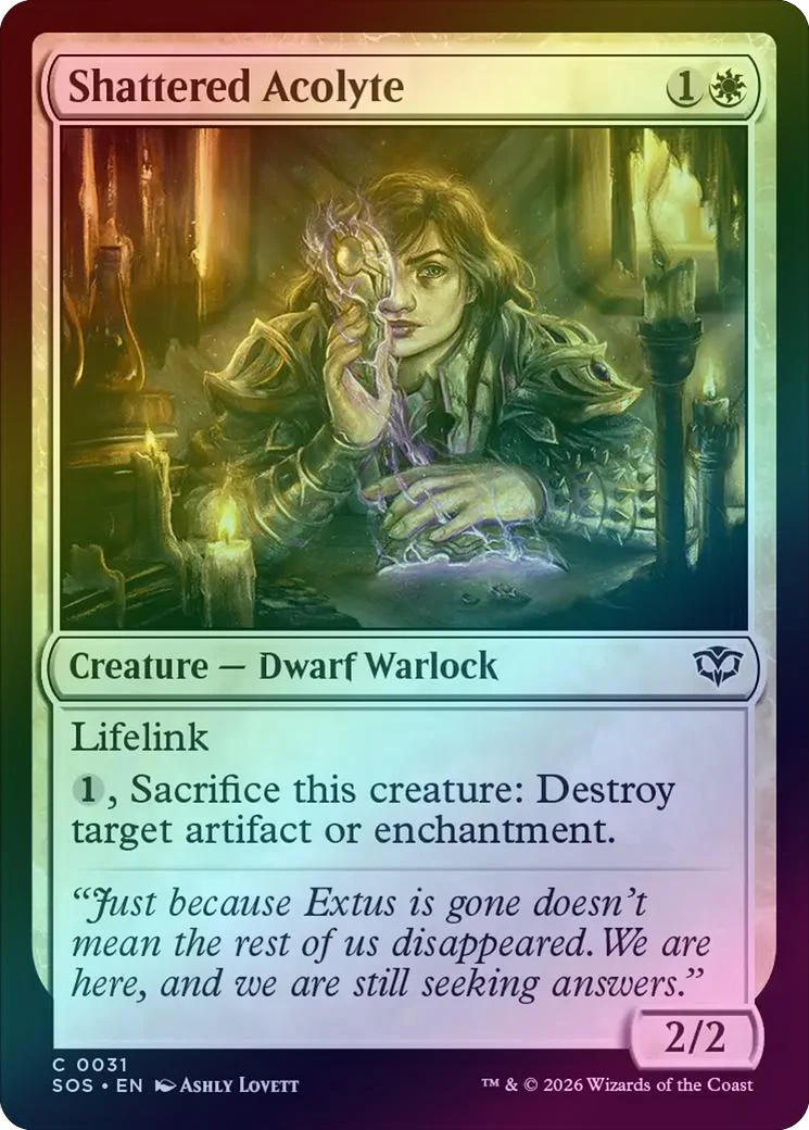 Shattered Acolyte (Foil) (SOS)