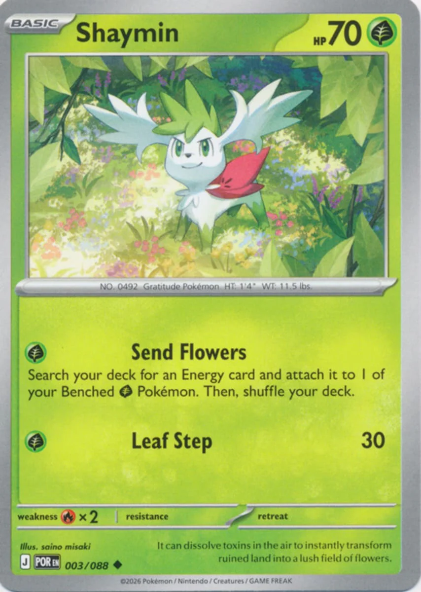 Shaymin - 003/088 - Uncommon