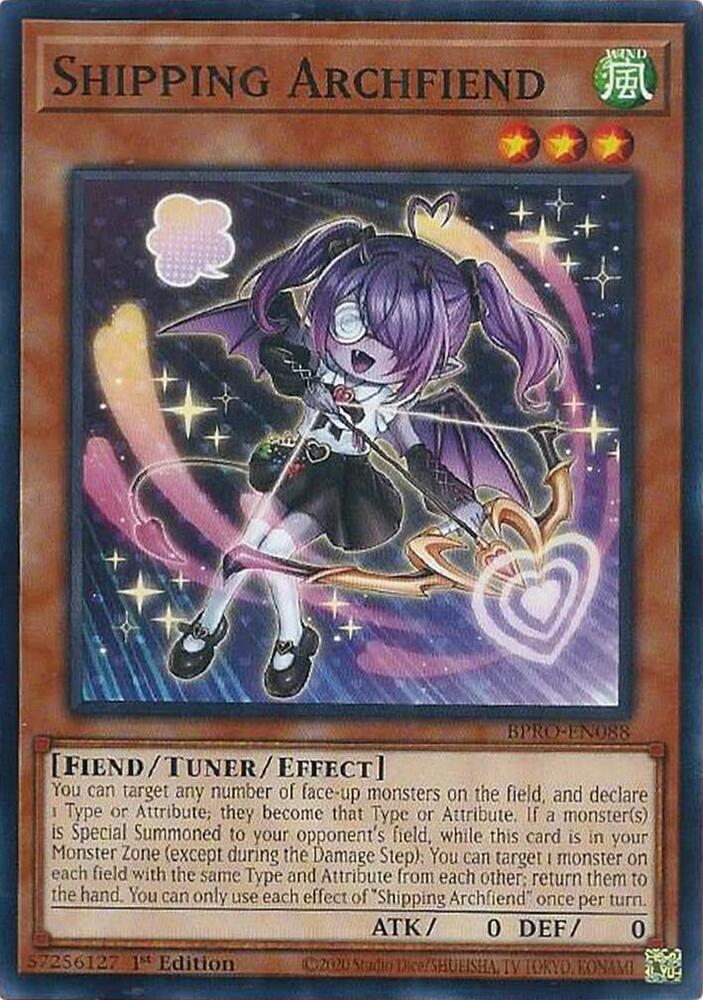 Shipping Archfiend - BPRO-EN088 - Common - 1st Edition