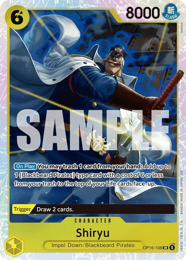 Shiryu - OP16-108 - Super Rare