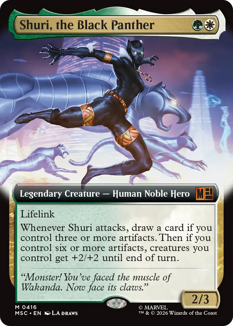 Shuri, the Black Panther - Extended Art (MSC)