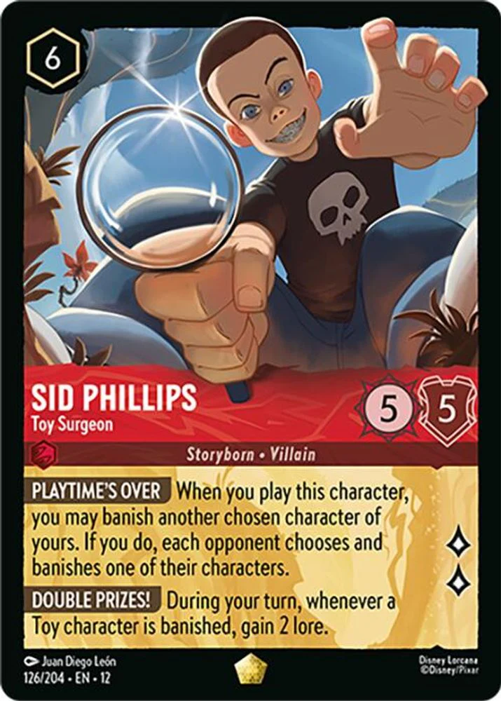 Sid Phillips (Toy Surgeon) - 126/204 - Legendary