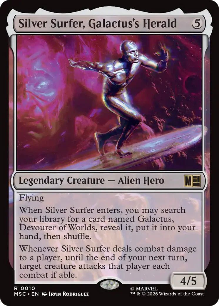 Silver Surfer, Galactus's Herald (MSC)
