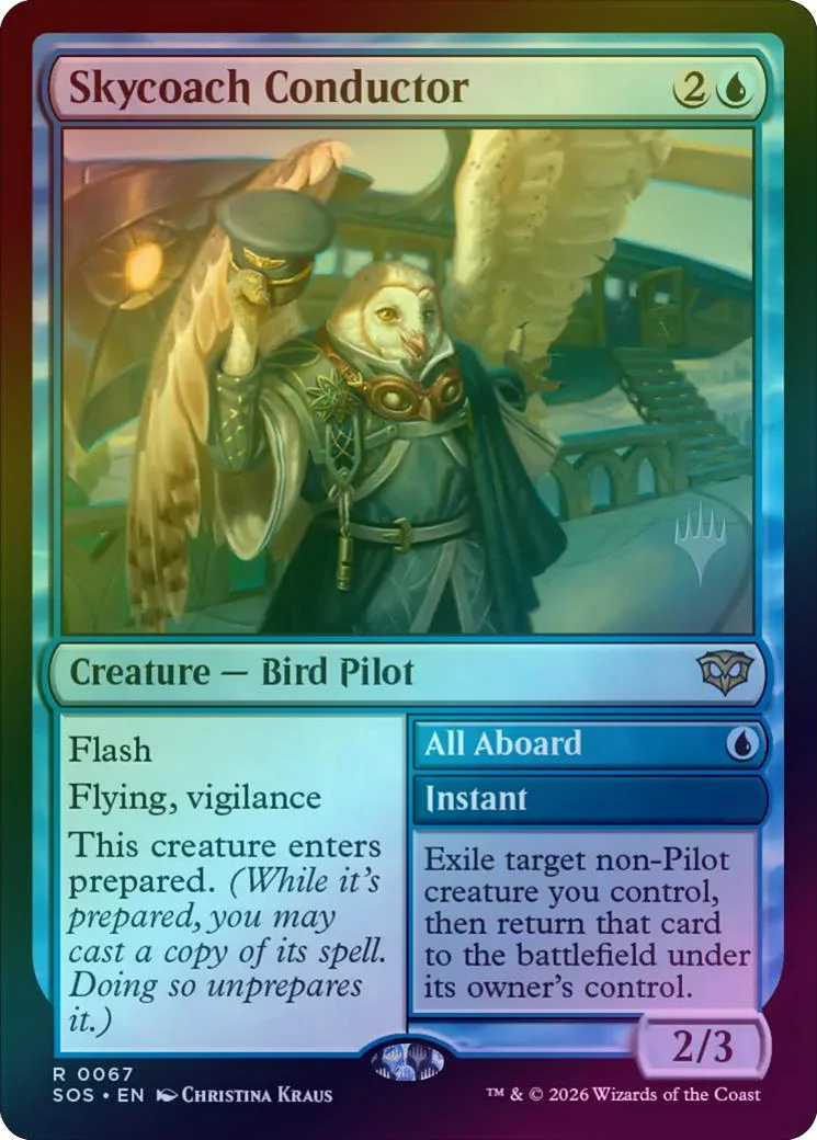 Skycoach Conductor // All Aboard - Promo Pack (Foil) (PSOS)