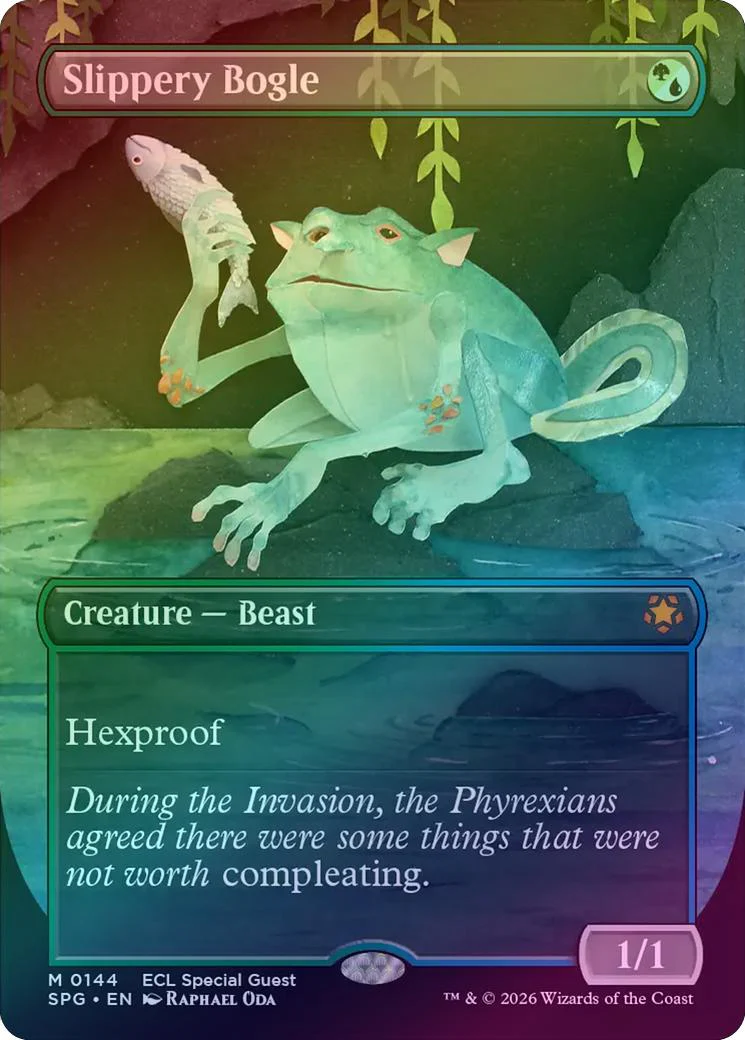 Slippery Bogle - Borderless (Foil) (SPG)