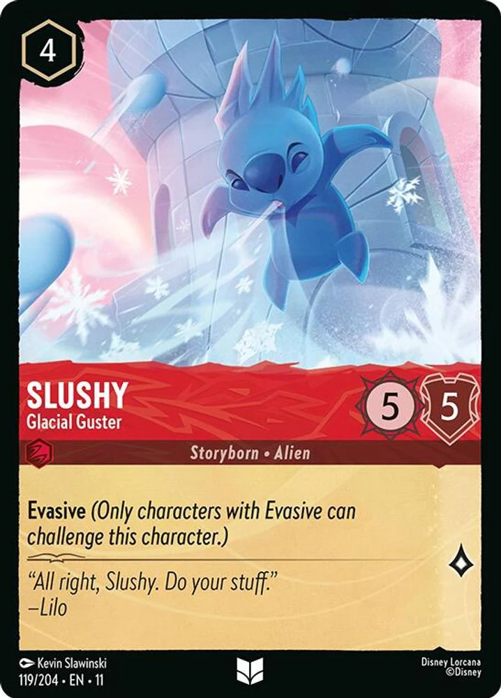 Slushy (Glacial Guster) - 119/204 - Uncommon
