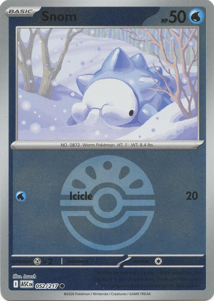 Snom (Friend Ball) - 052/217 - Common