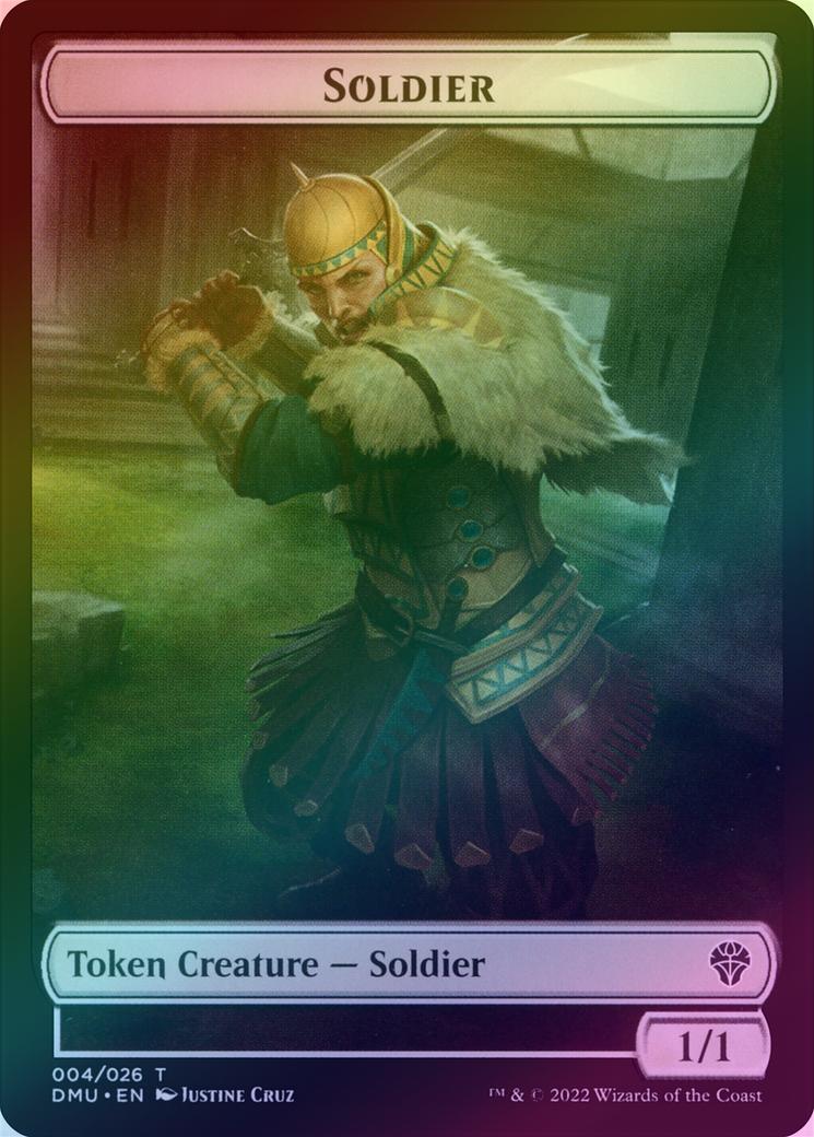 Soldier // Elemental Token (Foil) (TDMU)