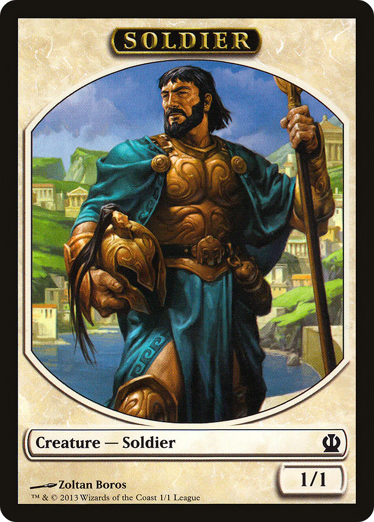 Soldier Token (Theros) - League Promo (L13)