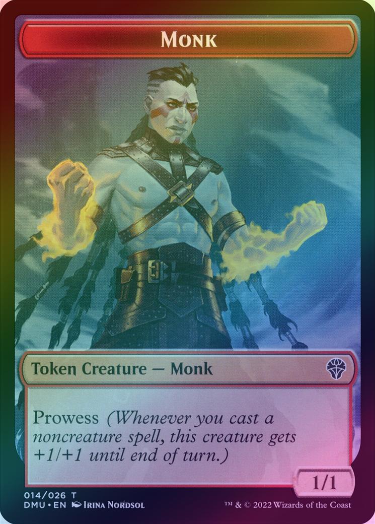 Soldier // Monk Token (Foil) (TDMU) - Image 2