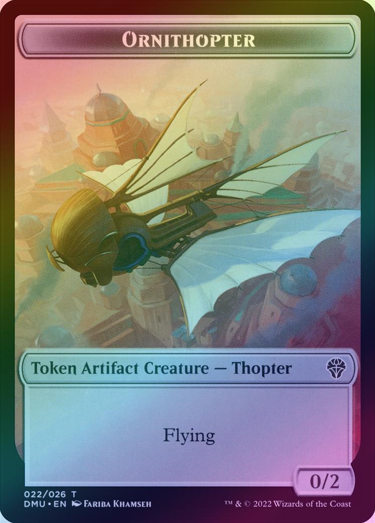 Soldier // Ornithopter Token (Foil) (TDMU) - Image 2
