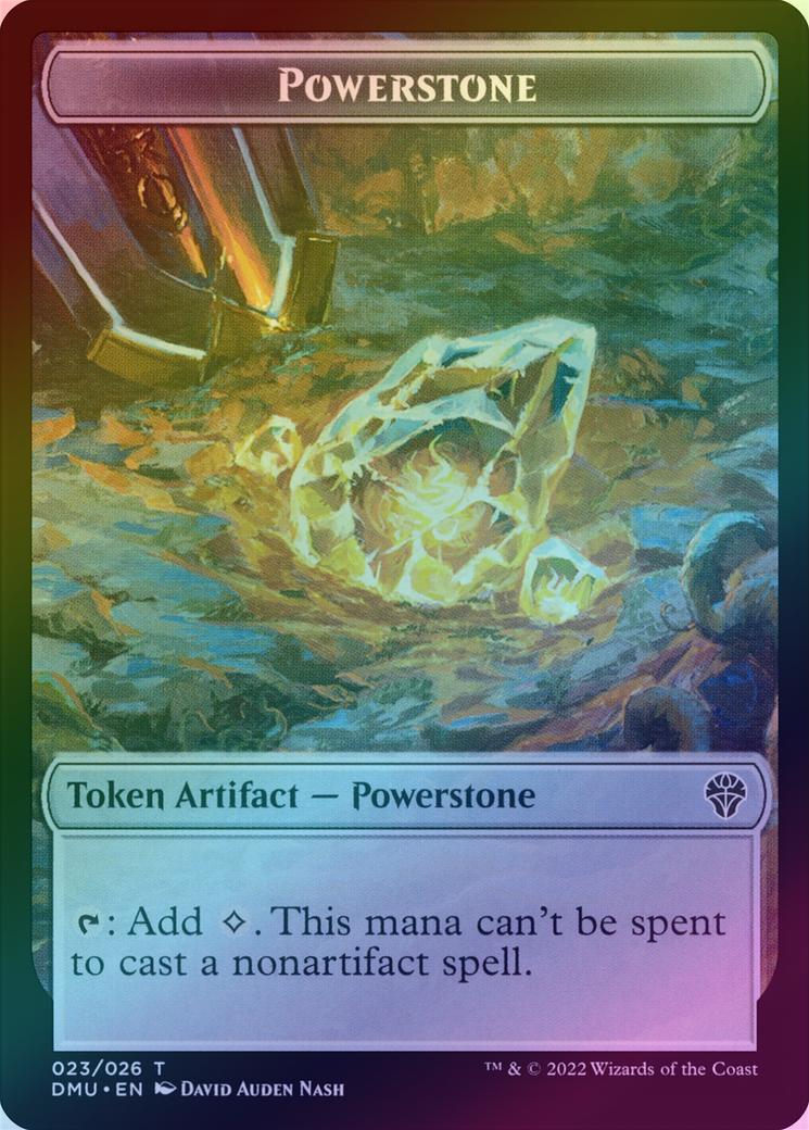 Soldier // Powerstone Token (Foil) (TDMU) - Image 2