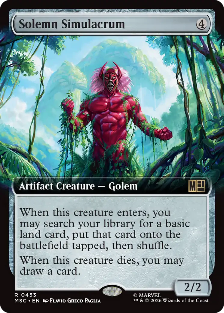 Solemn Simulacrum - Extended Art (MSC)