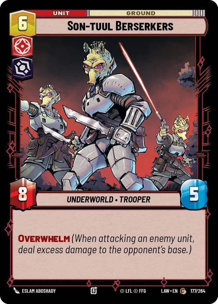 Son-tuul Berserkers - 177/264 - Common