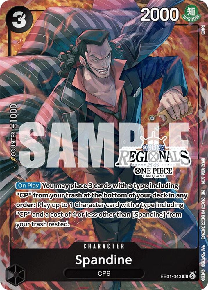 Spandine (Online Regional Participation Pack 2025 Vol.1) - EB01-043 - Rare