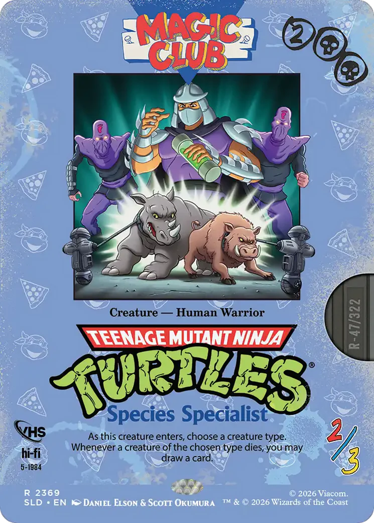 Species Specialist - TMNT: VHS Villains (SLD)