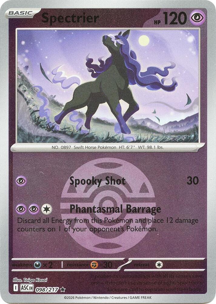 Spectrier (Dusk Ball) - 098/217 - Rare