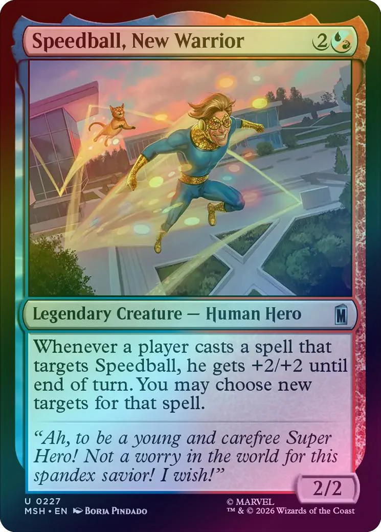 Speedball, New Warrior (Foil) (MSH)