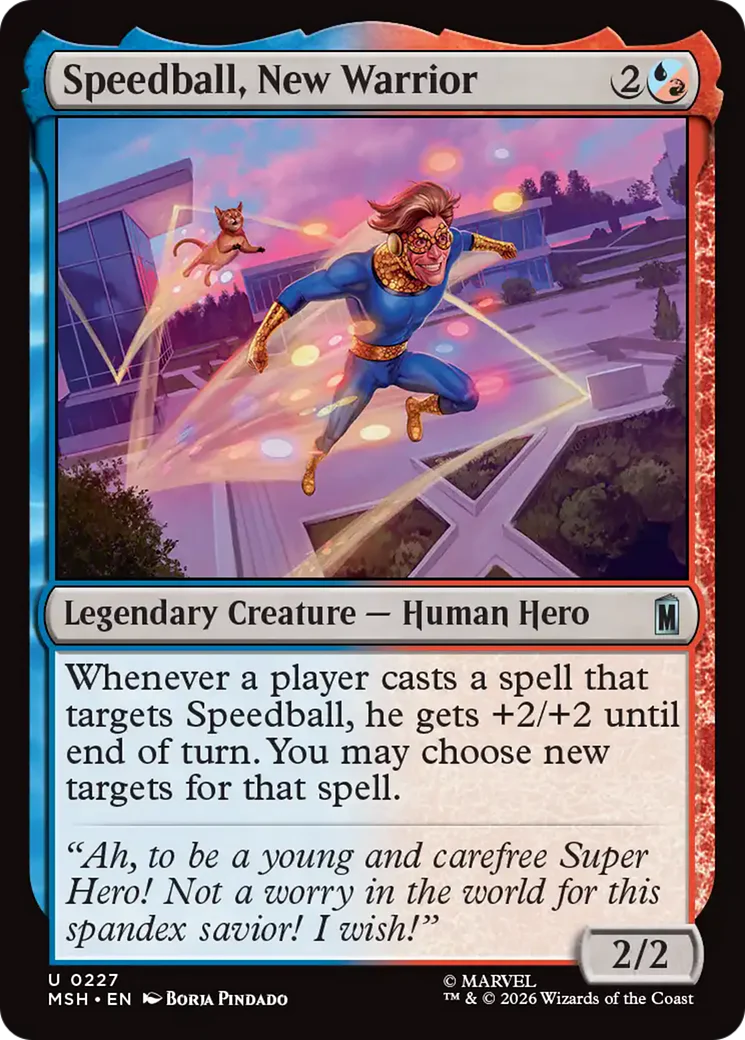 Speedball, New Warrior (MSH)