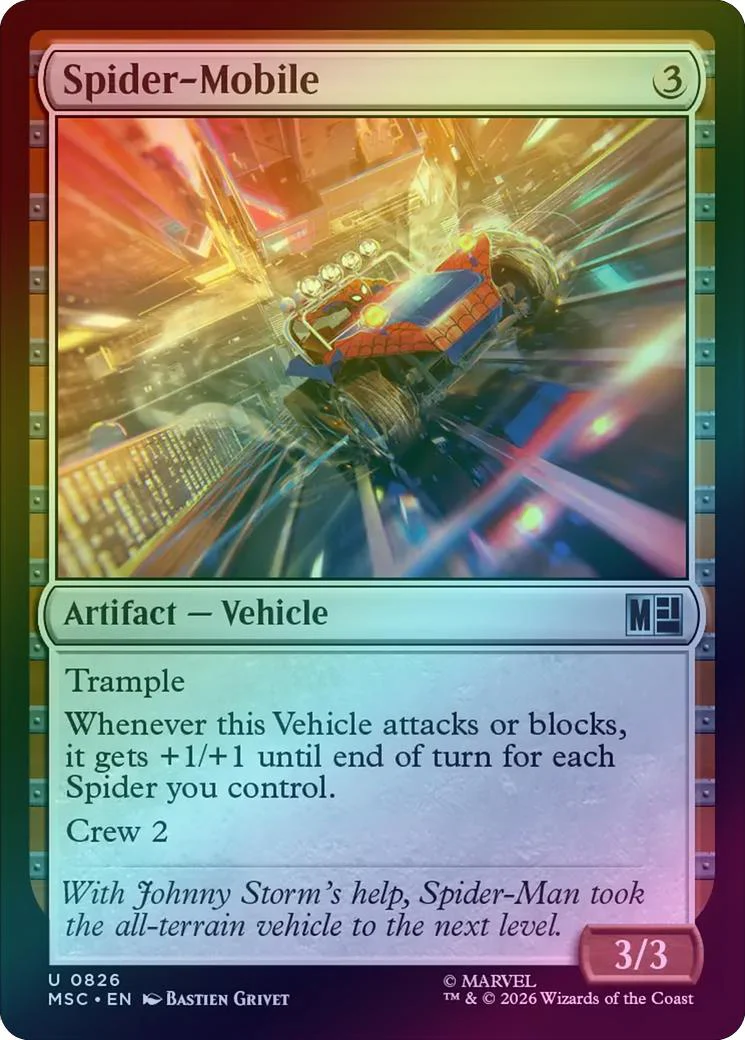 Spider-Mobile (Foil) (MSC)