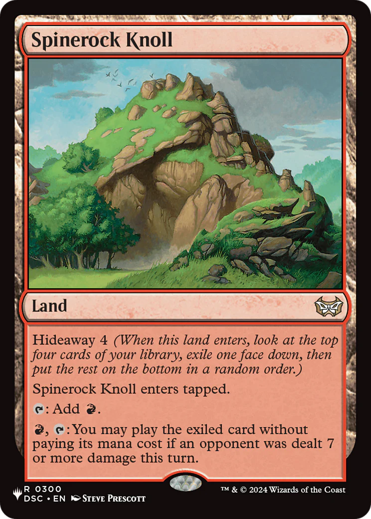 Spinerock Knoll - DSC Reprint (PLST)