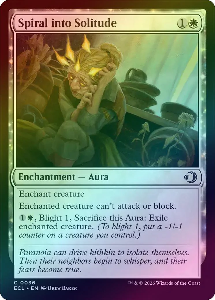 Spiral into Solitude (Foil) (ECL)