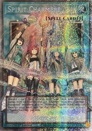 Spirit Charmers - BLGG-EN145 - Starlight Rare (Extended Art) - 1st Edition