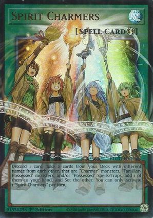 Spirit Charmers - BLGG-EN145 - Ultra Rare (Extended Art) - 1st Edition