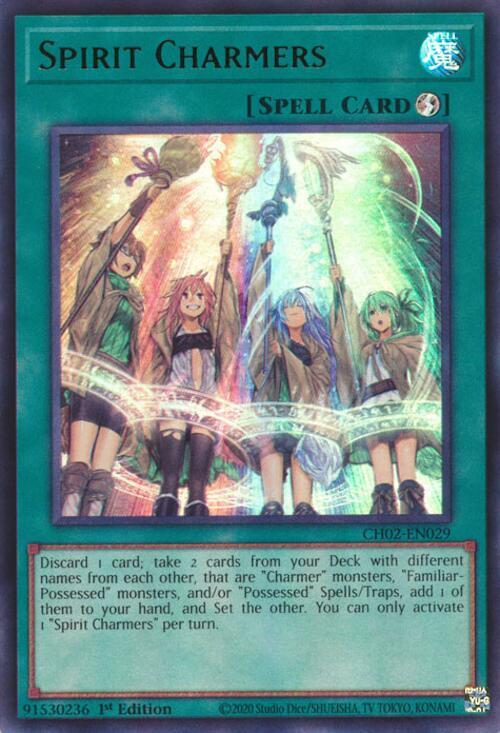 Spirit Charmers - CH02-EN029 - Ultra Rare - 1st Edition