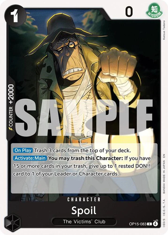 Spoil - OP15-083 - Common