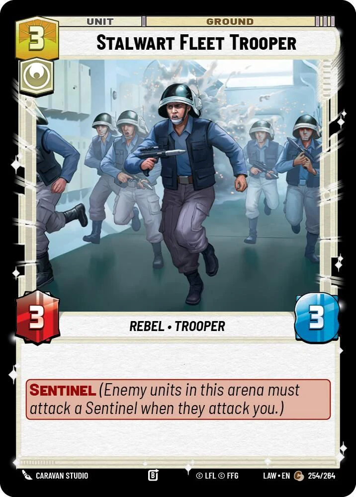 Stalwart Fleet Trooper - 254/264 - Common