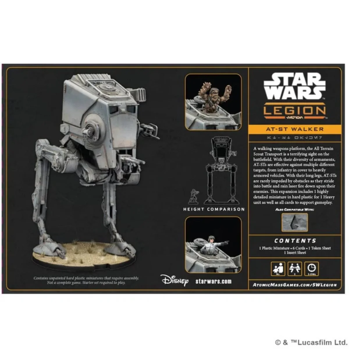 Star Wars: Legion - Empire - AT-ST [SWQ10] - Image 2