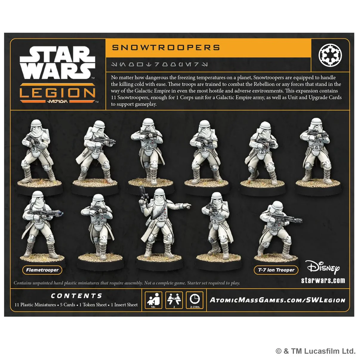 Star Wars: Legion - Empire - Snowtroopers [SWQ43] (Pre-Order) - Image 2