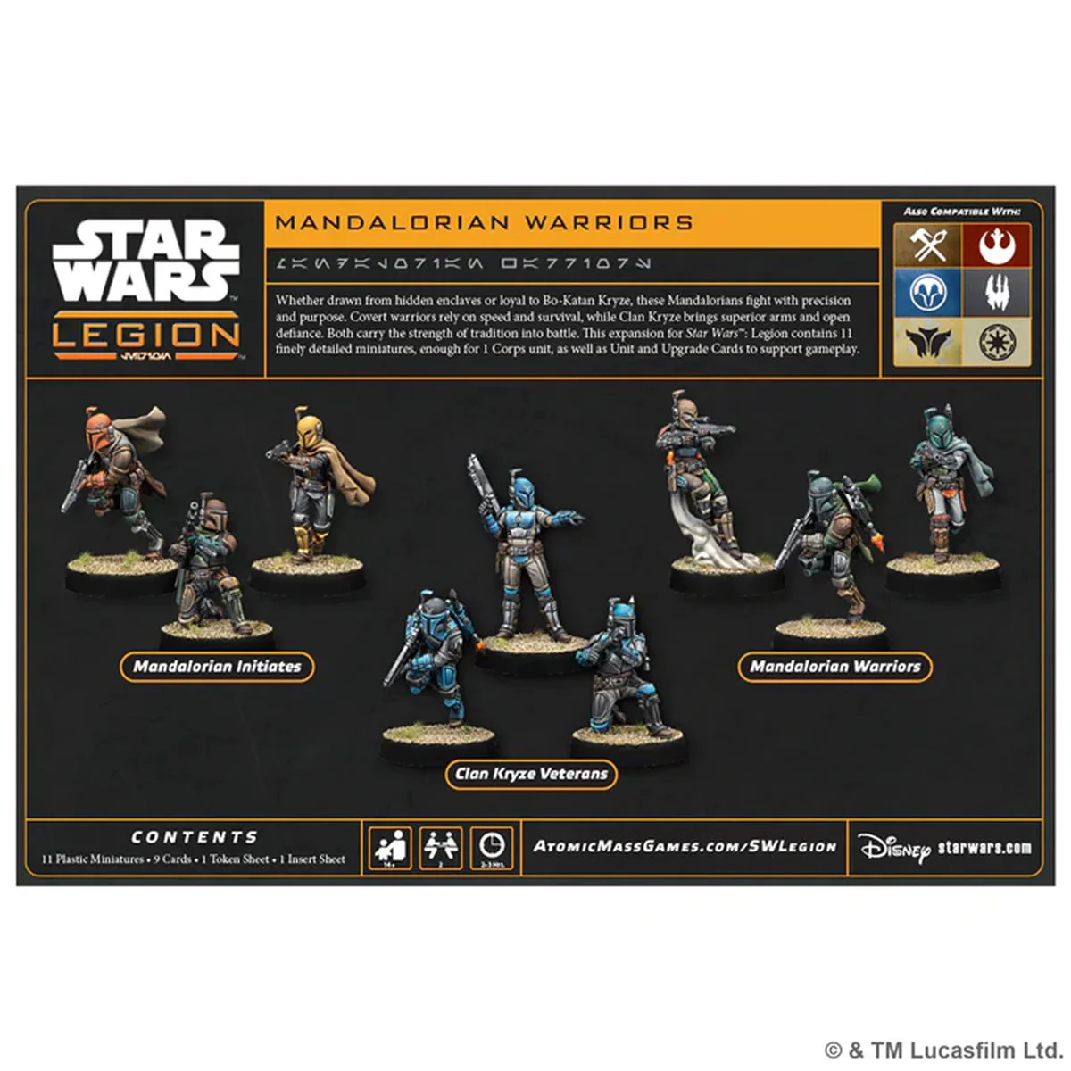 Star Wars: Legion - Mandalorian Warriors [SWQ81] (Pre-Order) - Image 2