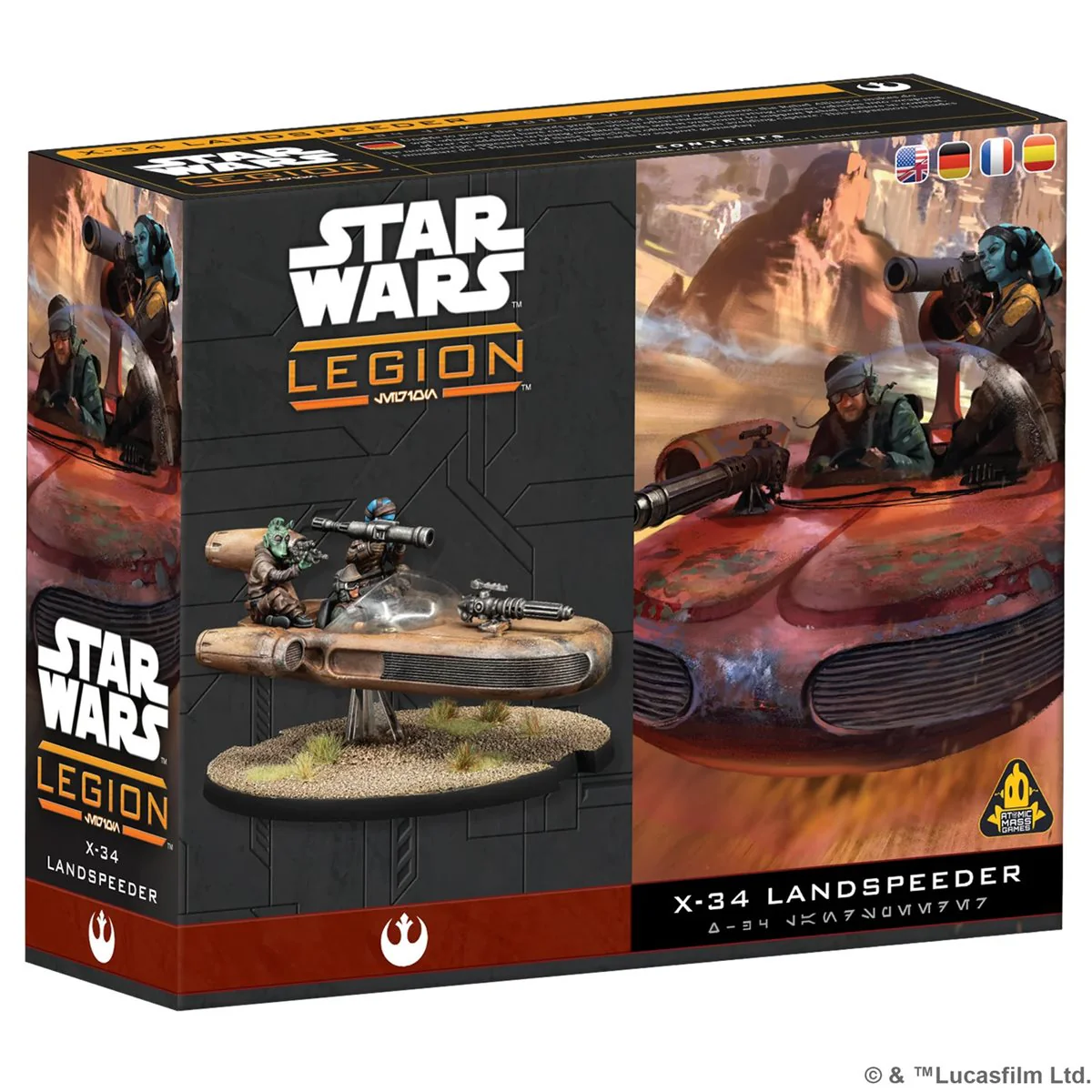 Star Wars: Legion - Rebels - Landspeeder X-34 [SWQ202] (Pre-Order)