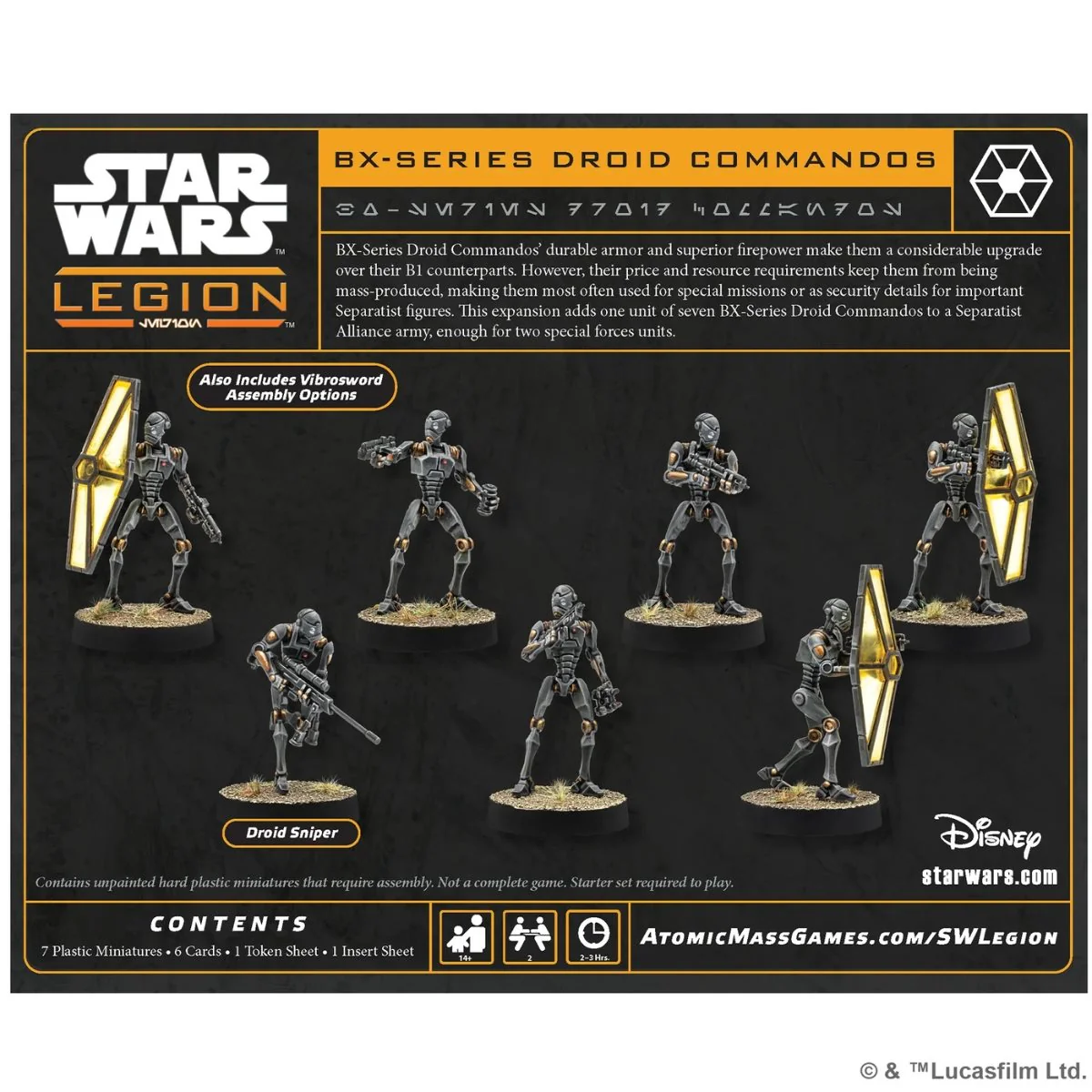 Star Wars: Legion - Separatists - BX-Series Droid Commandos [SWQ52] - Image 2