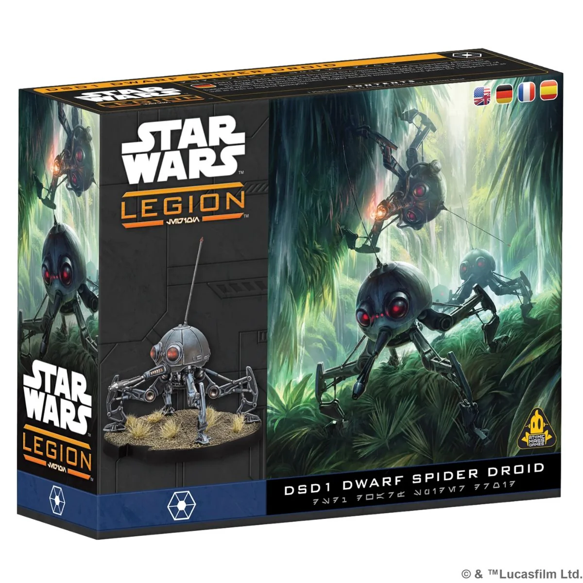 Star Wars: Legion - Separatists - DSD1 Dwarf Spider Droid [SWQ61]